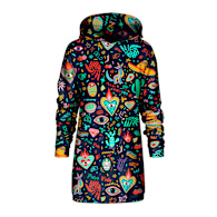 danse macabre oversize hoodie dress Danse Macabre Oversize Hoodie Dress | Aloha From Deer