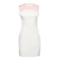 knee length dresses for ladies Kiana Mini Dress-Beige – bequeendress main image 0