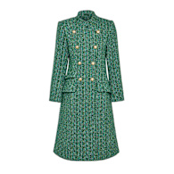 green velvet dress coat neopets Green Velvet Keyhole Midaxi Dress main image 0