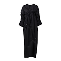 green emerald velvet dress Calliope Kimono / Wrap Dress Black main image 0