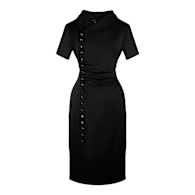 knee length dresses for ladies Wild Nights Only Cheetah Velvet Mini Dress in Berry | Size: M