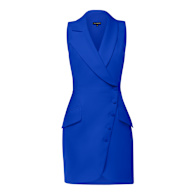royal blue blazer dress Power and Poise Elevate your wardrobe with the Anne Klein 2pc Jacket Anne Klein 2Pc Jacket &