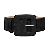 Suede Square Buckle Belt - Royal Blue | BeltBe | Wolf & Badger