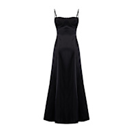 white spaghetti strap dress Oriane Maxi Dress main image 1