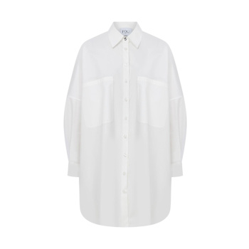chinese dress ladies Ladies' White Oxford Button-Down Shirt main image 1