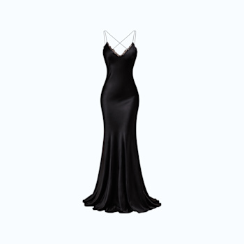 Women's Black Silk Dresses | Wolf & Badger