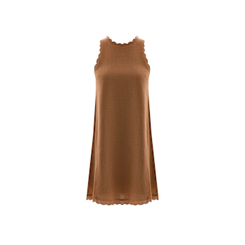 Women's Brown Linen Dresses on Sale | Wolf & Badger
