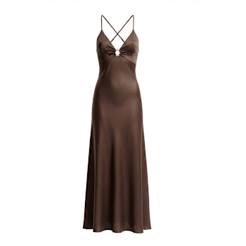 Women's Best Brown Slip Dresses from Independent Brands | Wolf & Badger