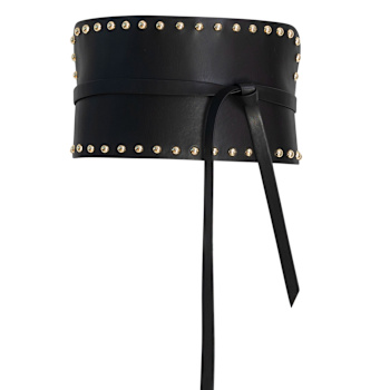 Designer Wolf & Badger Belt Mini Square Buckle Belt - Leopard | BeltBe | Wolf & Badger main image 2