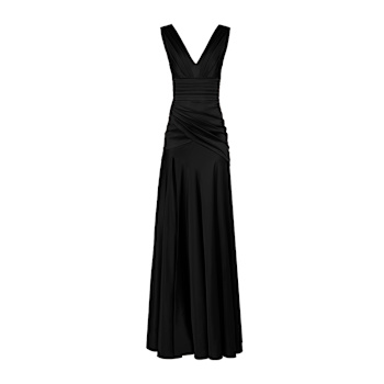 lane bryant plus size black dresses Black Floral Print Sleeveless Satin Maxi Dress