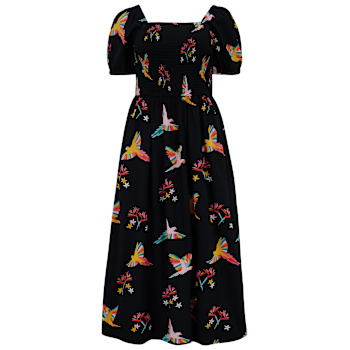 Women's Unique & Stylish Black Viscose Summer A-line Dresses from  Independent Brands | Wolf & Badger