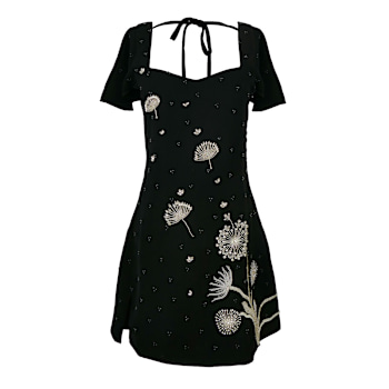 sachin and babi light blue dress White And Black Holiday Dresses main image 1