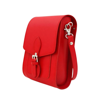 New InLeather Festival Phone Bag -Pillar Box Red