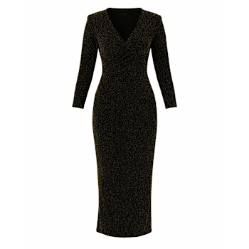 black and gold dress for wedding guest Knee Length Black Wedding Dress with Gold Underlay and Sash