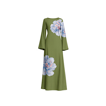 wolf and badger party dresses Women's Green Party Dresses