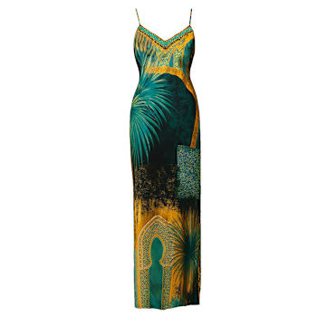 wolf and badger gold dress Never Say Never Yellow Gold One Shoulder Dress by Me & Thee