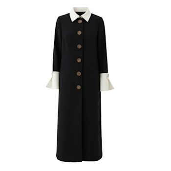 Women's Black Viscose Work Dresses