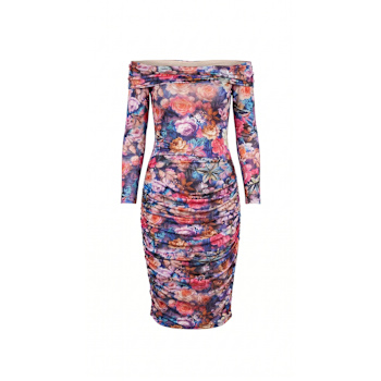 multicolor bodycon dress Women's Unique & Stylish Elastane Party Dresses from Independent Brands Dress is see through Aqua Blue Floral Off-Shoulder Remove Ghost Stock 15Apr US Size:58R rainbow dress