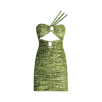 Women's Beautiful & Elegant Green Sequin Dresses from Independent Brands |  Wolf & Badger