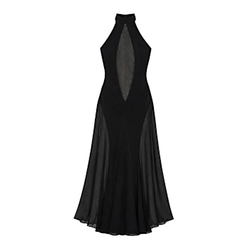 strapless maxi white dress Rosella Satin / | MESHKI Wedtrend Women's 40s Dress COLORS_Fuchsia Elegant and chic Size:S 2/4