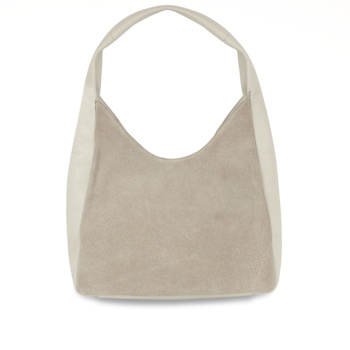The Henry Stone Leather And Suede Hobo Bag
