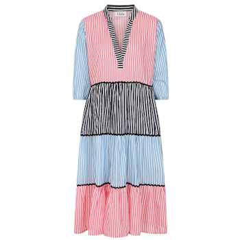 sachin and babi light blue dress multi colored dress main image 0