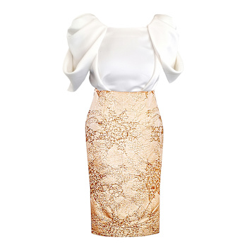 Women's Stylish & Elegant Gold Wedding Guest Cocktail Dresses from  Independent Brands | Wolf & Badger