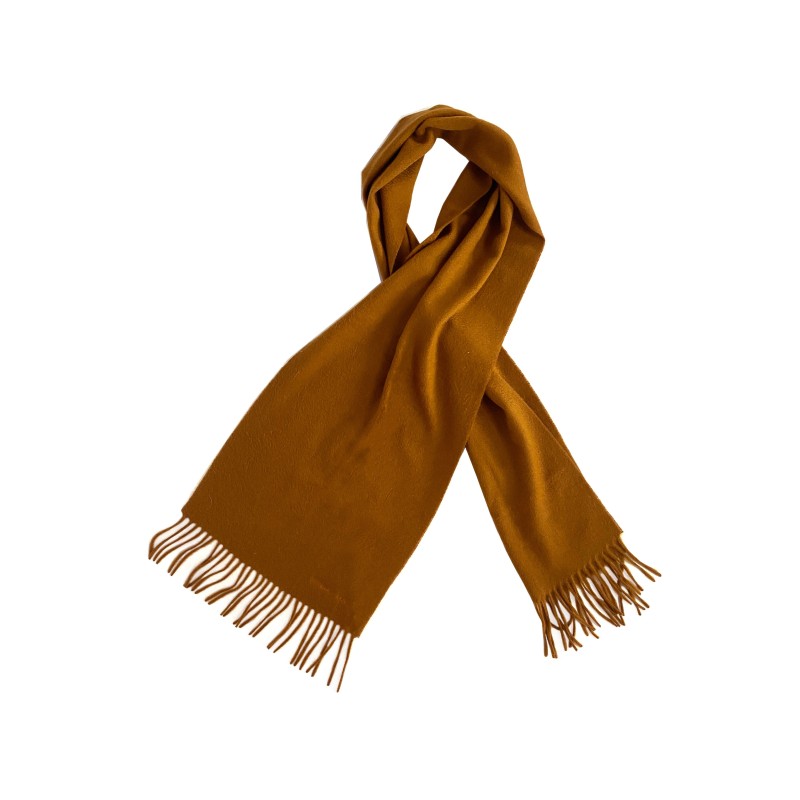 Thumbnail of Organic Cashmere Scarf - Caramel Tan image