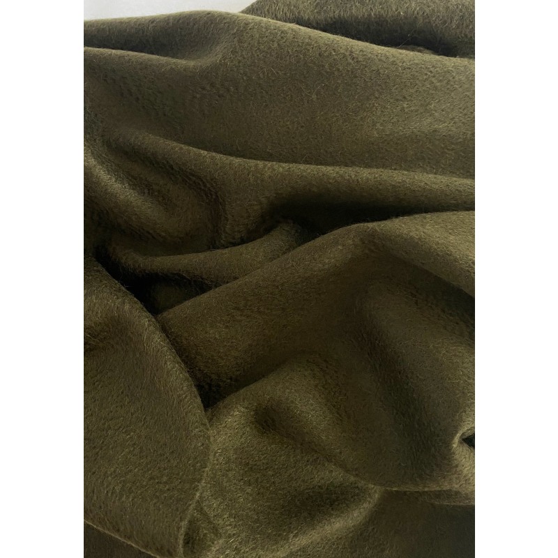 Thumbnail of Organic Cashmere Scarf - Military Olive image