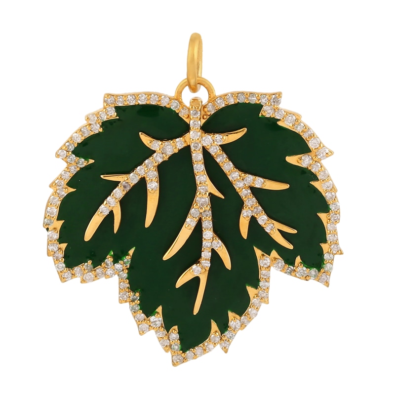 Green leaf jewelry hotsell