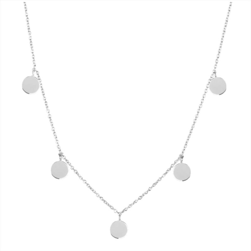 Sterling Silver Coin Necklace