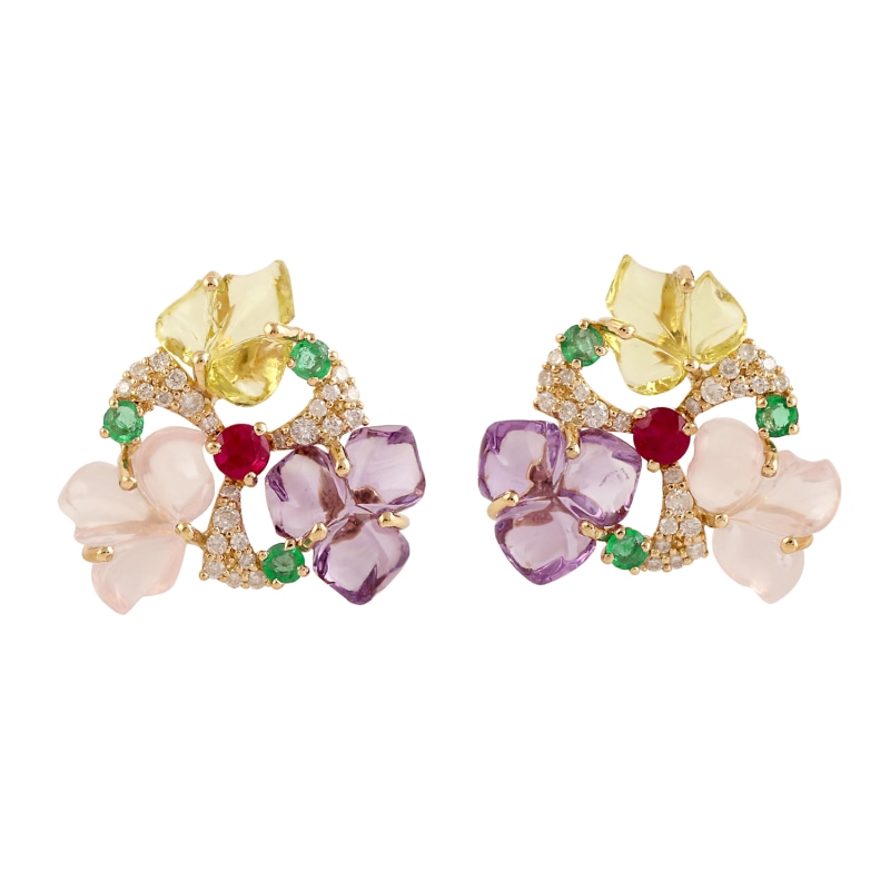 Solid 18k gold earrings outlet