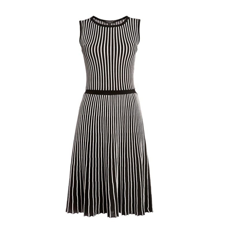 Thumbnail of Sienna Striped Fit-And-Flare Dress image