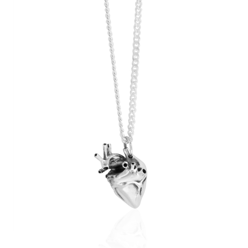 Thumbnail of Small Heart Pendant Silver image