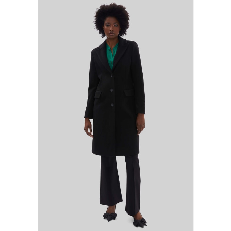 James lakeland hooded tailored coat best sale