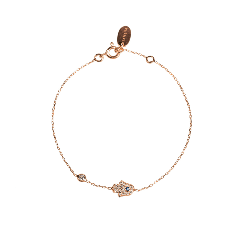 Thumbnail of Hamsa Hand Bracelet Rosegold image