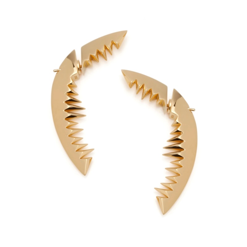 Thumbnail of Shark Bay Earrings Gold image