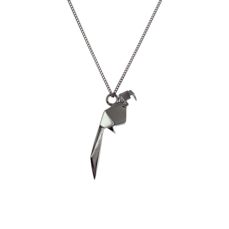 Thumbnail of Mini Parrot Necklace Gun Metal image