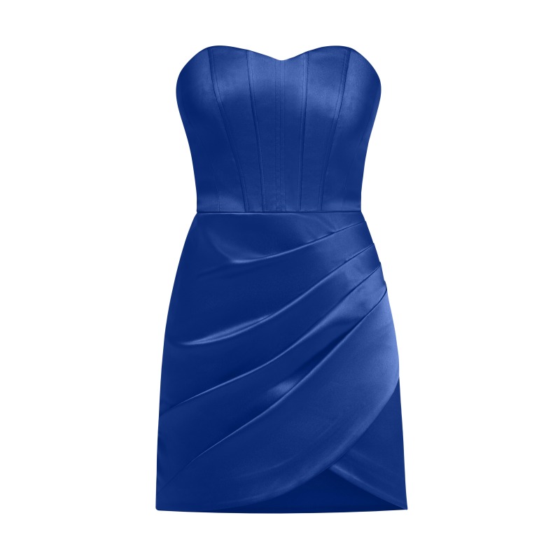 Thumbnail of A Touch Of Glamour Mini Dress, Blue image