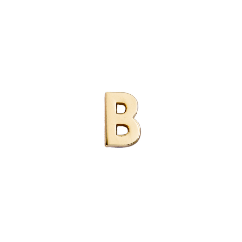 Thumbnail of Golden Letter B Pin image