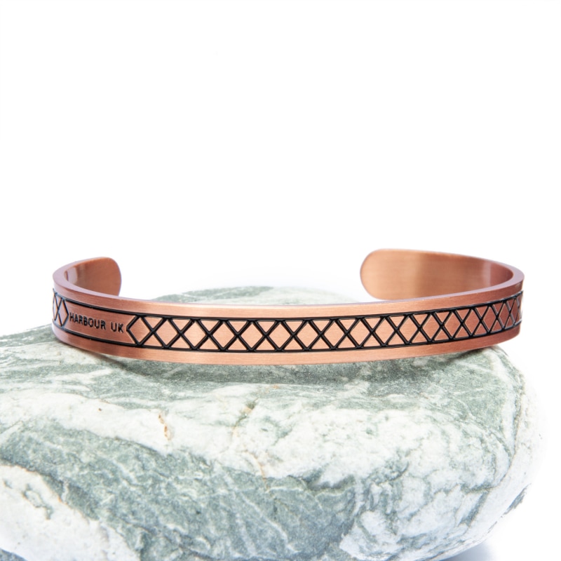 Thumbnail of Viking Solid Copper Cuff For Men. Eir image