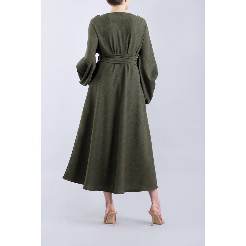 Thumbnail of Crawford Green Midi Dress image