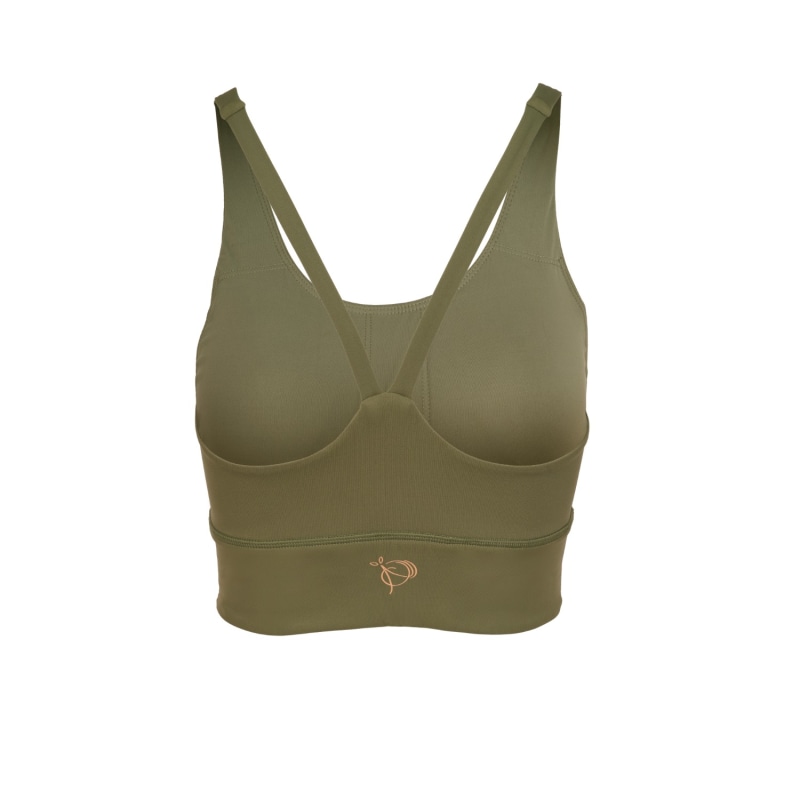 Thumbnail of Low Impact Khaki Sports Bra image