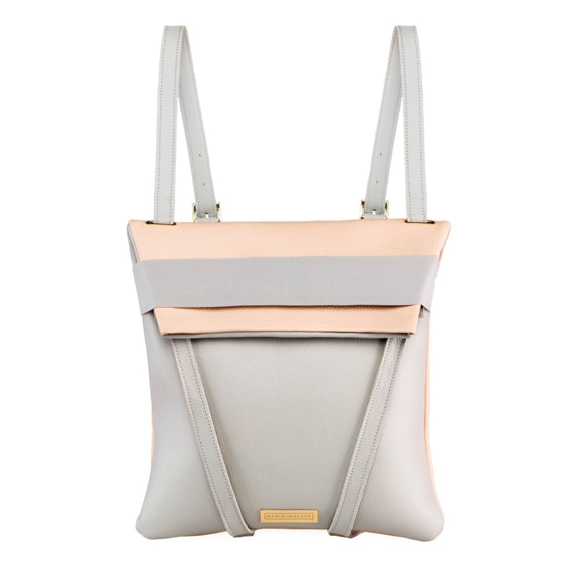 Nude color backpack clearance