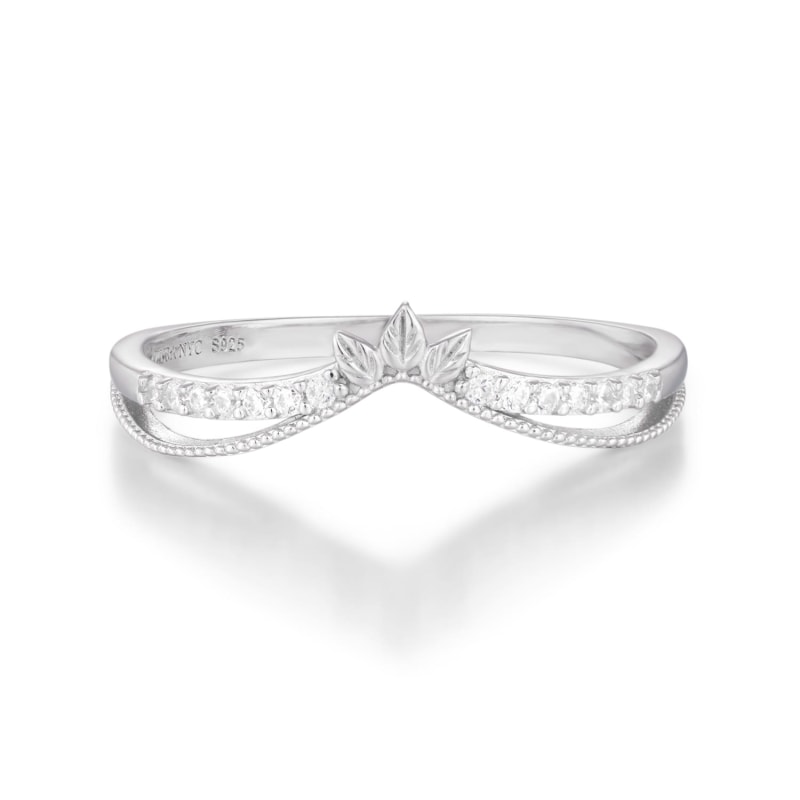 10k white gold sales stackable rings