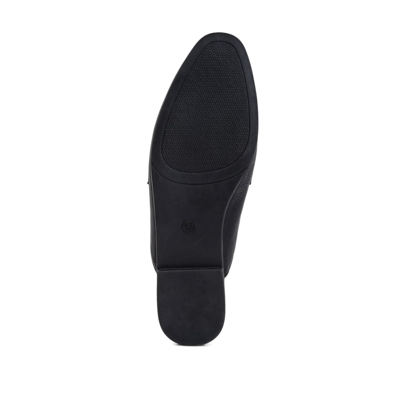 Thumbnail of Abner Horsebit Embellished Slip On Mules In Black image