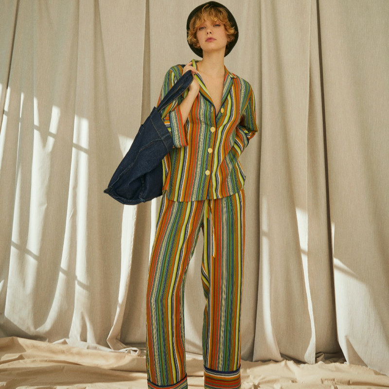 Acide Long Tencel Pyjama Set by Gg PYJAMAS