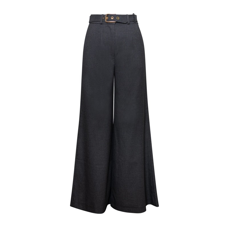 Thumbnail of Acme Grey Wide Leg Trouser image