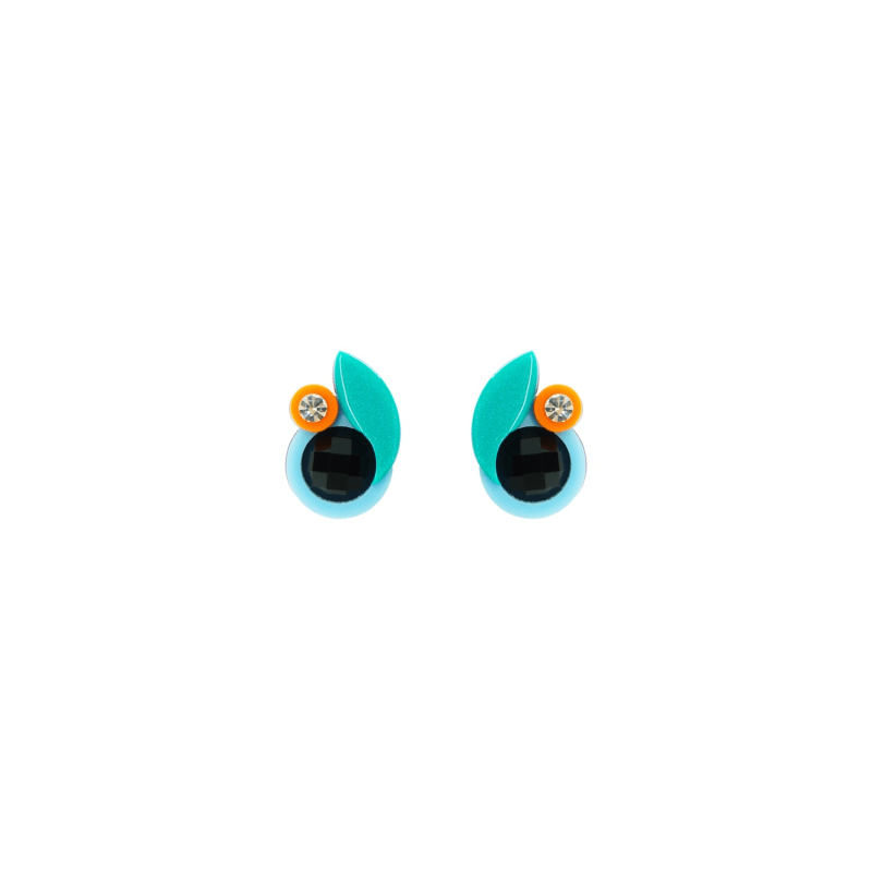 Petunia Earrings in Orange Petunia Earrings in Orange