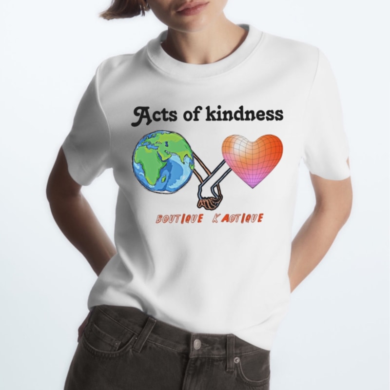 Thumbnail of Acts Of Kindness Organic Cotton Tee image